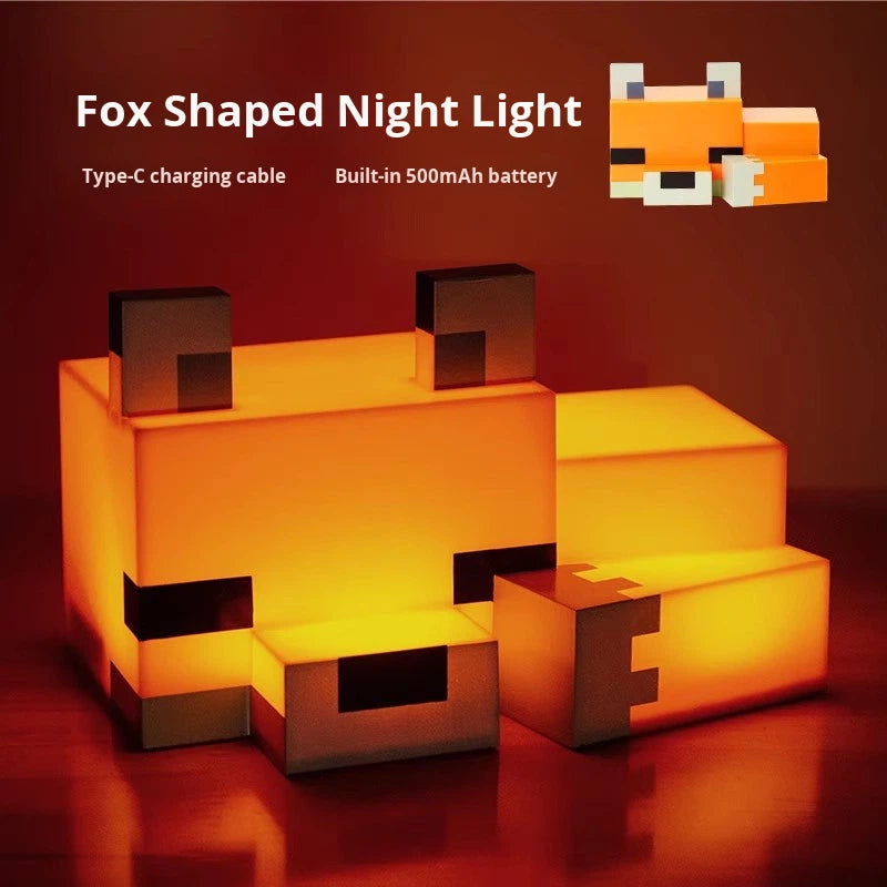 ImagineGifts™ Minecraft Fox Lamp- Bring Minecraft To Your Room!
